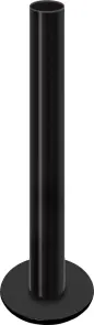 Опора сталева e.street.bollard.st.600.black, висота 600мм, діаметр 60мм, чорна №1
