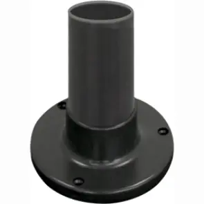 Стійка пластикова e.street.stand.pc.140.black, висота 140мм, чорна №1