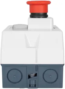 Корпус пластиковий e.mp.pro.box IP54 з кнопкою "Стоп" №6