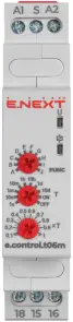 Реле часу багатофункціональне e.control.t06m №3