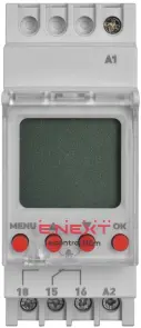 Реле часу астрономічне одноканальне e.control.t10m №3
