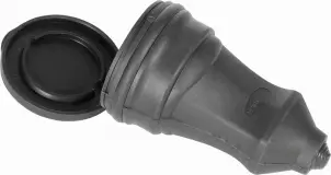 Розетка переносна з захисною кришкою каучукова e.socket.rubber.029.16, з з/к, 16А №4