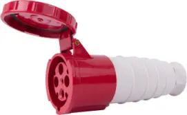 Силова розетка переносна e.socket.pro.4.63, 4п., 380В, IP 67, 63А (234)