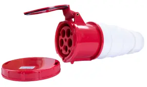 Силова розетка переносна e.socket.pro.5.125, 5п., 380В, IP 67, 125А (245) №2