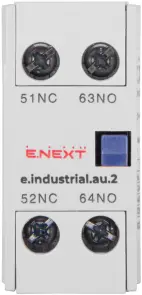 Додатковий контакт e.industrial.au.2.11, 1no+1nc №3