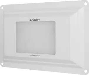 Світильник світлодіодний універсальний e.LED.univ.5.white, 5Вт, IP54, білий №1