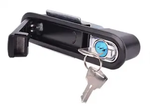 Замок-ручка e.lock.05 з кнопкою відкриття, IP54 №1