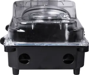 Корпус пластиковий e.mbox.stand.plastic.n.f1.pe прозорий, під однофазний лічильник, навісний №5