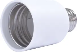 Переходник e.lamp adapter.Е27/Е40.white, из патрона Е27 на Е40, пластиковый