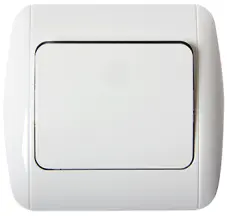 Вимикач e.install.stand.811/2 сходовий з рамкою