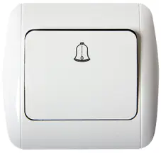 Выключатель e.install.stand.811D звонка с рамкой