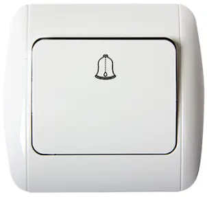 Выключатель e.install.stand.811D звонка с рамкой №1