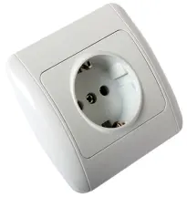 Розетка e.install.stand.810 з з/к з рамкою