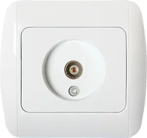 Розетка e.install.stand.815Т TV з рамкою №1