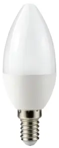 Лампа светодиодная e.LED.lamp.B35.E14.6.3000, 6Вт, 3000К №1