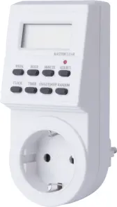 Реле часу електронне розеточне e.control.t14 №1