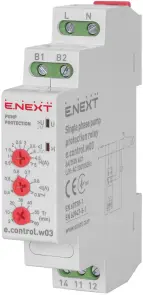 Реле контроля погружного насоса однофазное e.control.w03 №3
