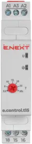 Реле затримки часу на вмикання 0,3-30сек e.control.t15 №2