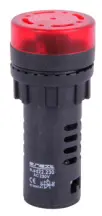 Арматура светозвукосигнальная аварийная e.ad22.230.buzzer.red ?22мм 230В АС красная