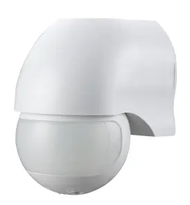Датчик руху інфрачервоний e.sensor.pir.12.white(білий), 180°, IP44 №1