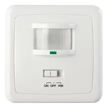 Датчик руху інфрачервоний настінний, прихованого монтажу e.sensor.pir.01B.white(білий), 160°, IP20