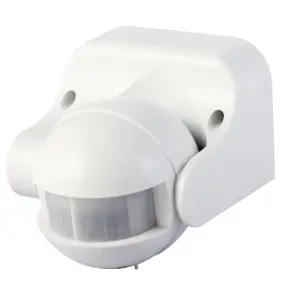 Датчик руху інфрачервоний e.sensor.pir.09.white(білий), 180°, IP44 №1
