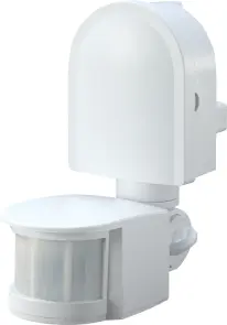 Датчик руху інфрачервоний e.sensor.pir.10F.white(білий), 180°, IP44 №3