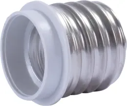Переходник e.lamp adapter.Е40/Е27.white, из патрона Е40 на Е27, пластиковый