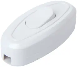 Перемикач світла e.switch wires.6A.white, 6А, білий