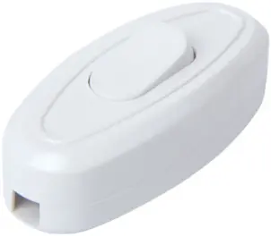 Перемикач світла e.switch wires.6A.white, 6А, білий №1