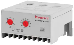 Реле защиты двигателя e.control.m01, 12-60А №1