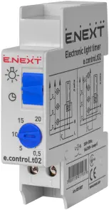 Реле часу освітлення електронний e.control.t02 №1