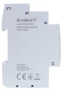 Реле часу електромеханічне 18мм e.control.t03 №4