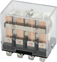 Реле промежуточное e.control.p1044 10А, 4 группы контактов, катушка 24В АC