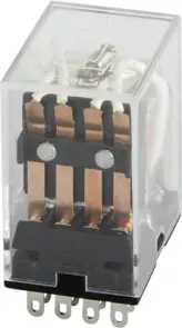 Реле проміжне e.control.p344 3А, 4 групи контактів, котушка 24В АC №1