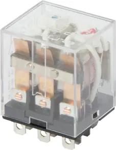 Реле проміжне e.control.p1036L з Led індикацією 10А, 3 групи контактів, котушка 230В АC №1