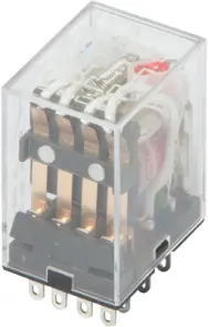 Реле проміжне e.control.p346L з Led індикацією 3А, 4 групи контактів, котушка 230В АC №1