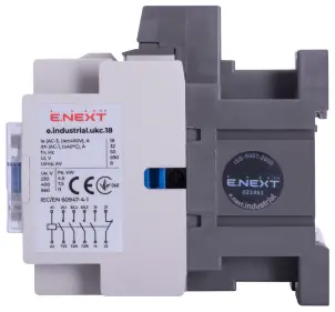 Контактор e.industrial.ukc.18.42, 18A, 42В, 1no+1nc №3