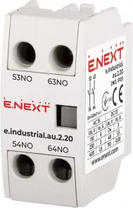 Додатковий контакт e.industrial.au.2.20, 2no №1