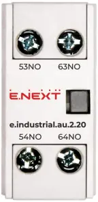 Додатковий контакт e.industrial.au.2.20, 2no №2