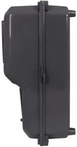 Корпус пластиковий e.mbox.stand.plastic.n.f1 під однофазний лічильник, навісний, з комплектом метизів №4
