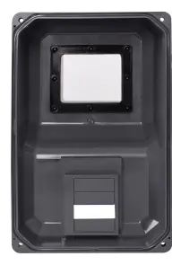 Корпус пластиковий e.mbox.stand.plastic.n.f1 під однофазний лічильник, навісний, з комплектом метизів №5