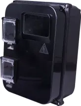 Корпус пластиковый e.mbox.stand.plastic.n.f3, под трехфазный счетчик, навесной, с комплектом метизов