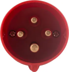 Силовая вилка переносная e.plug.pro.4.32, 4п., 380В, 32А (024) №3