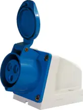 Силовая розетка стационарная e.socket.pro.4.32, 4п., 380В, 32А (124)