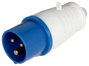 Силовая вилка переносная e.plug.pro.3.16, 3п., 230В, 16А (013) №1