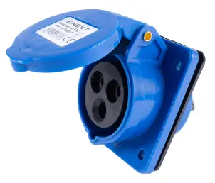 Силова розетка, що вбудовується e.socket.pro.3.16.wall, 3п., 230В, 16А (413) №1