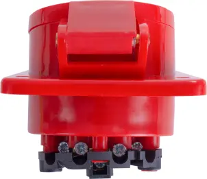 Силова розетка, що вбудовується e.socket.pro.5.16.wall, 5п., 380В, 16А (415) №4