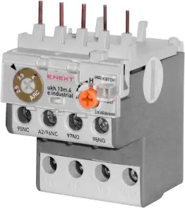 Тепловое реле e.industrial.ukh.13M.4.6, номин. ток 13А, диап. регул. 4-6 А, малогабаритное №1