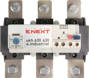 Тепловое реле e.industrial.ukh.630.380.630, номин. ток 630А, диап. регул. 380-630 А №2